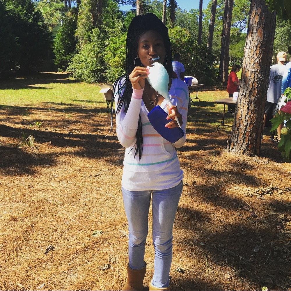 Stripped light hoodie